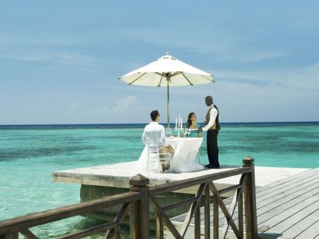 Sandals Royal Plantation Butler Service on Pier